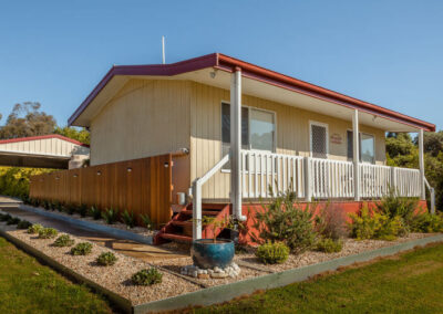 Coldstream Cottage Front Entrance