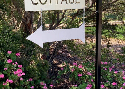 Coldsream Cottage Sign